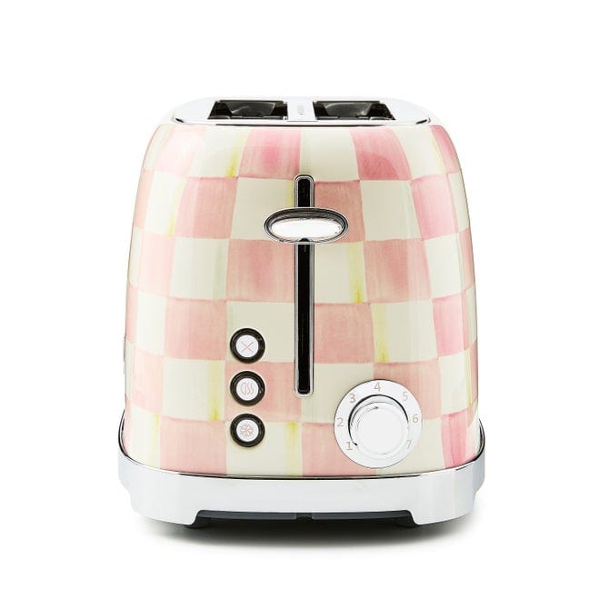 MacKenzie-Childs Kitchen Accessories Mackenzie-Childs Rosy Check 2-Slice Toaster