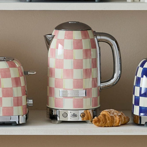 MacKenzie-Childs Kitchen Accessories Mackenzie-Childs Rosy Check Electric Kettle