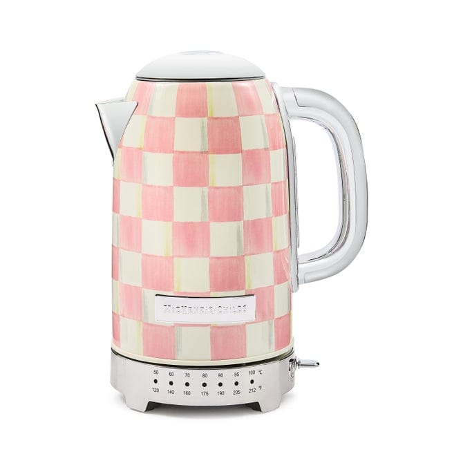 MacKenzie-Childs Kitchen Accessories Mackenzie-Childs Rosy Check Electric Kettle