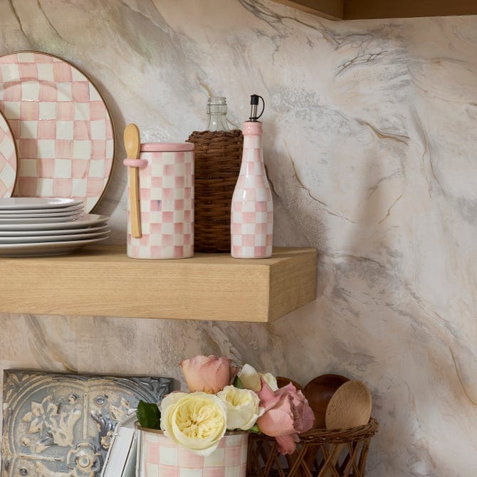 MacKenzie-Childs Kitchen Accessories Mackenzie-Childs Rosy Check Farmhouse Oil Cruet