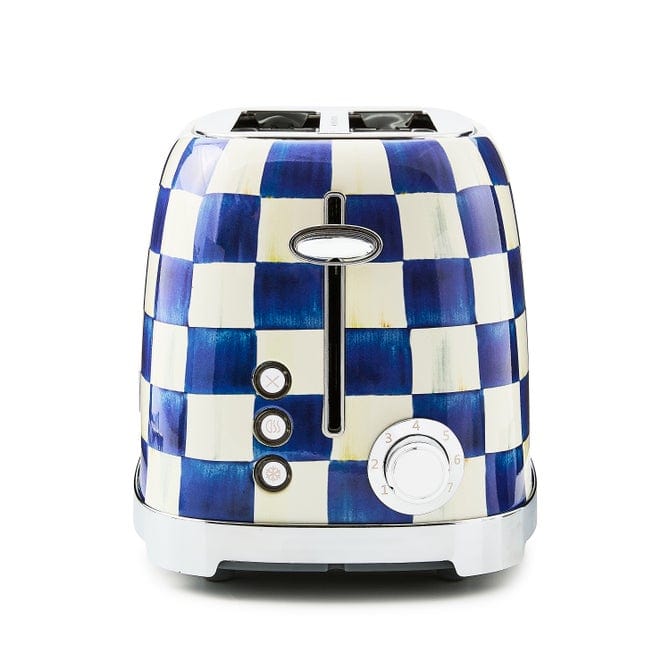 MacKenzie-Childs Kitchen Accessories MacKenzie-Childs Royal Check 2-Slice Toaster