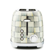 MacKenzie-Childs Kitchen Accessories Mackenzie-Childs Sterling Check 2-Slice Toaster