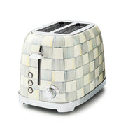 MacKenzie-Childs Kitchen Accessories Mackenzie-Childs Sterling Check 2-Slice Toaster