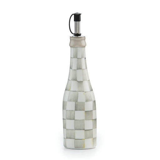 MacKenzie-Childs Kitchen Accessories Mackenzie Childs Sterling Check Farmhouse Oil Cruet