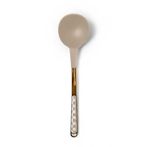 MacKenzie-Childs Kitchen Tools & Accessories Mocha Check Ladle