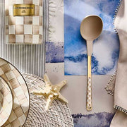 MacKenzie-Childs Kitchen Tools & Accessories Mocha Check Ladle