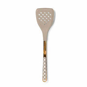 MacKenzie-Childs Kitchen Tools & Accessories Mocha Check Slotted Spatula