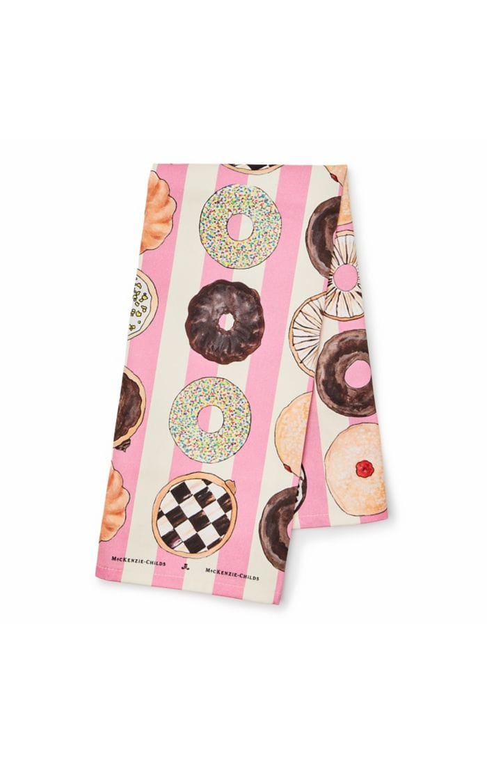 MacKenzie-Childs Kitchen Towel Donut Dish Towel