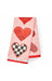 MacKenzie-Childs Kitchen Towel Heart Dish Towel