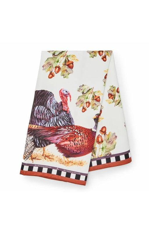 MacKenzie-Childs Kitchen Towel Turkey Trot Dish Towel