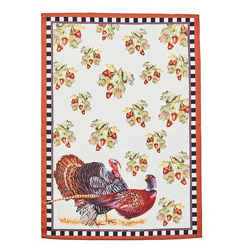 MacKenzie-Childs Kitchen Towel Turkey Trot Dish Towel