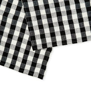 MacKenzie-Childs Kitchen Towels Black Check Linen Dish Towel
