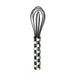 MacKenzie-Childs Kitchen Utensils Courtly Check Small Whisk - Black