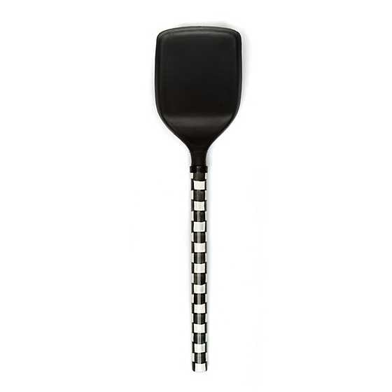 MacKenzie-Childs Kitchen Utensils Courtly Check Turner -Black