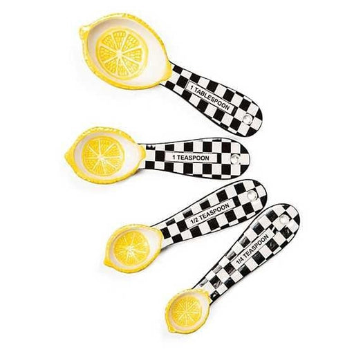 MacKenzie-Childs Measuring Cups Lemon Measuring Spoons