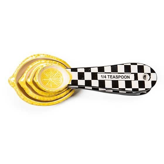 MacKenzie-Childs Measuring Cups Lemon Measuring Spoons