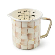 MacKenzie-Childs Measuring Cups Mackenzie-Childs Mocha Check 7 Cup Measuring Cup