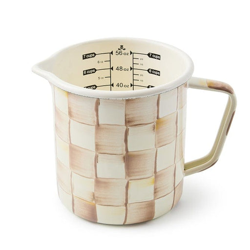 MacKenzie-Childs Measuring Cups Mackenzie-Childs Mocha Check 7 Cup Measuring Cup