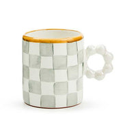 MacKenzie-Childs Mug Collectors Series: Mug Edition - Pearl Ring Ceramic Mug