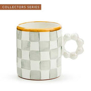 MacKenzie-Childs Mug Collectors Series: Mug Edition - Pearl Ring Ceramic Mug
