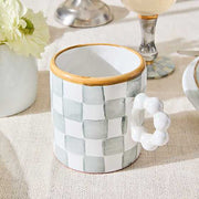 MacKenzie-Childs Mug Collectors Series: Mug Edition - Pearl Ring Ceramic Mug
