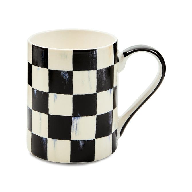MacKenzie-Childs Mug Mackenzie-Childs Courtly Check Porcelain Mug