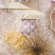 MacKenzie-Childs Mug Mackenzie -Childs Violet Check Mug