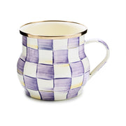 MacKenzie-Childs Mug Mackenzie -Childs Violet Check Mug