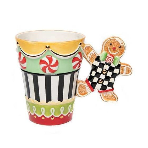 MacKenzie-Childs Mugs Candy Cottage Mug