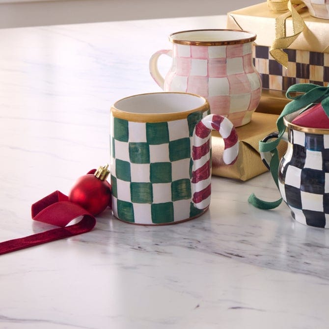 MacKenzie-Childs Mugs Collectors Series: Mug Edition - Holiday Sweets Ceramic Mug