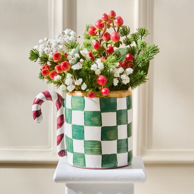 MacKenzie-Childs Mugs Collectors Series: Mug Edition - Holiday Sweets Ceramic Mug