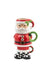 MacKenzie-Childs Mugs Granny Kitsch Santa Mug Tower