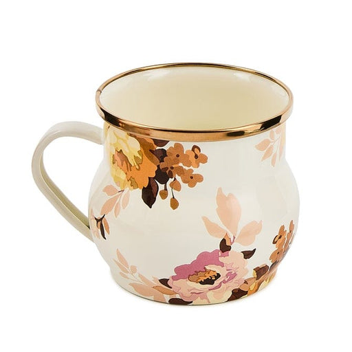 MacKenzie-Childs Mugs Mackenzie-Childs Wild Rose White Mug