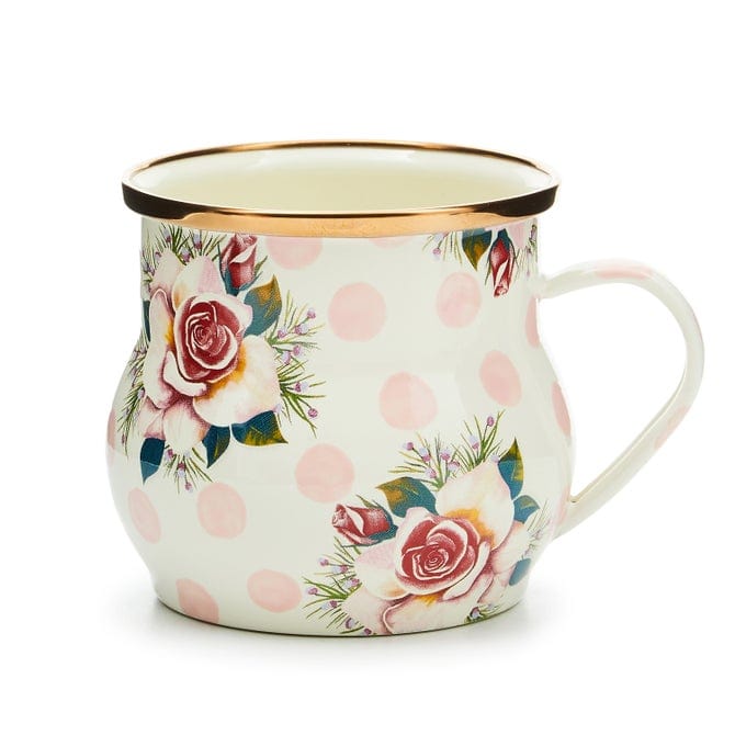 MacKenzie-Childs Mugs Mackenzie-Childs Wildflowers Pink Mug