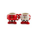 MacKenzie-Childs Mugs Peppermint Mug Pair - Set of 2