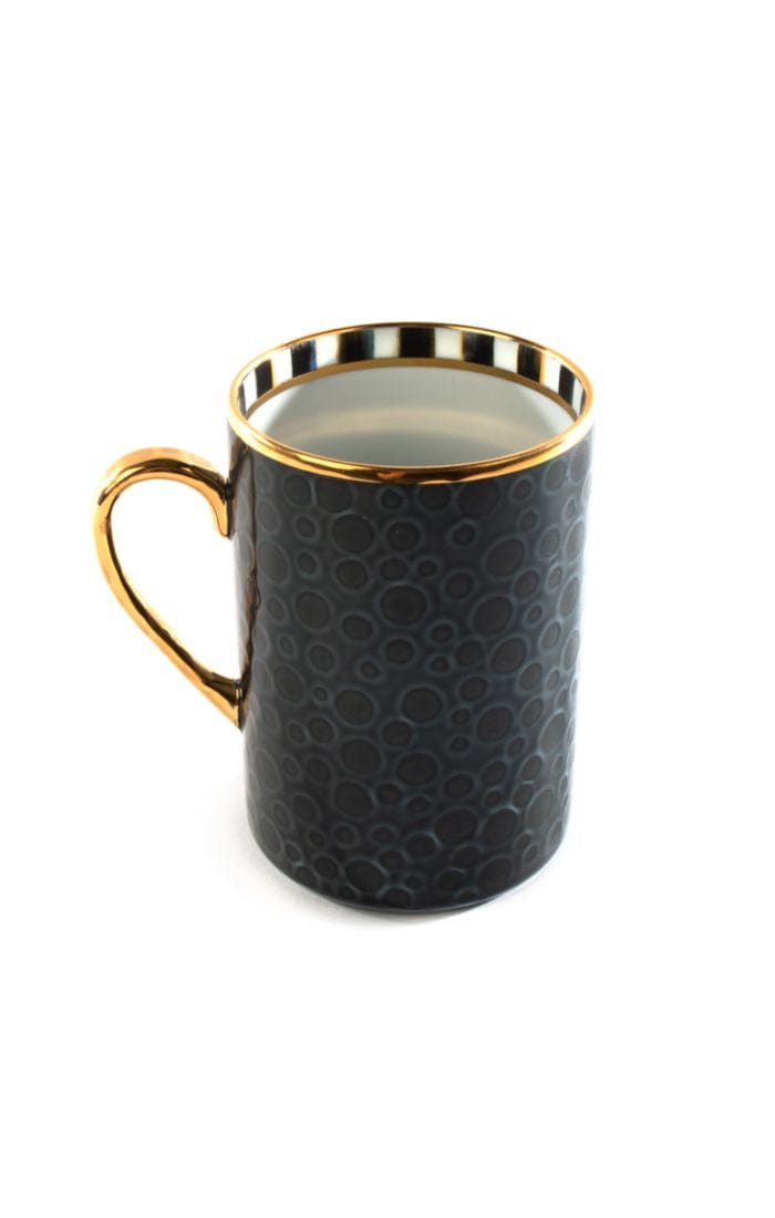 MacKenzie-Childs Mugs Soho Mug - Midnight