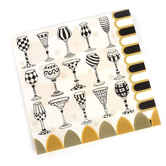 MacKenzie-Childs Napkins Golden Hour Paper Napkins - Cocktail - FINAL SALE