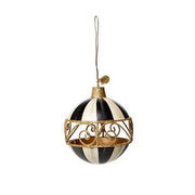 MacKenzie-Childs Ornaments Black Filigree Ornaments - Set of 3