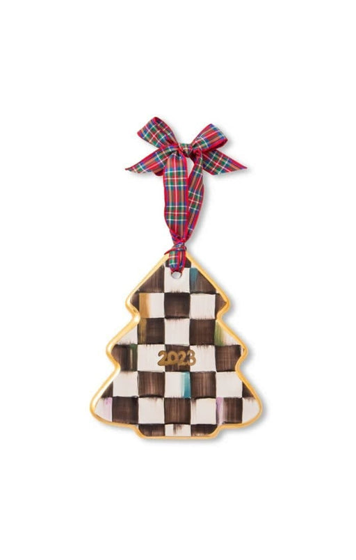 MacKenzie-Childs Ornaments Courtly Check 2023 Tree Ornament FINAL SALE