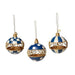 MacKenzie-Childs Ornaments Royal Filigree Ornaments - Set of 3