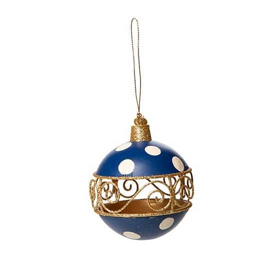 MacKenzie-Childs Ornaments Royal Filigree Ornaments - Set of 3