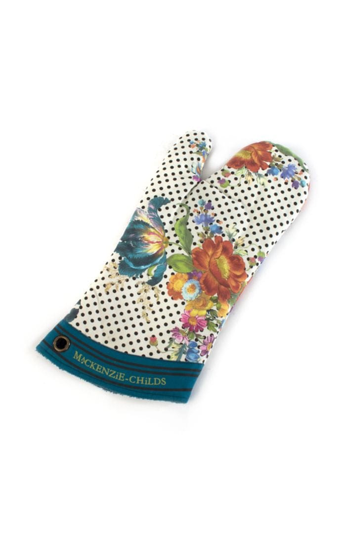 MacKenzie-Childs Oven Mitts Flower Market Oven Mitt