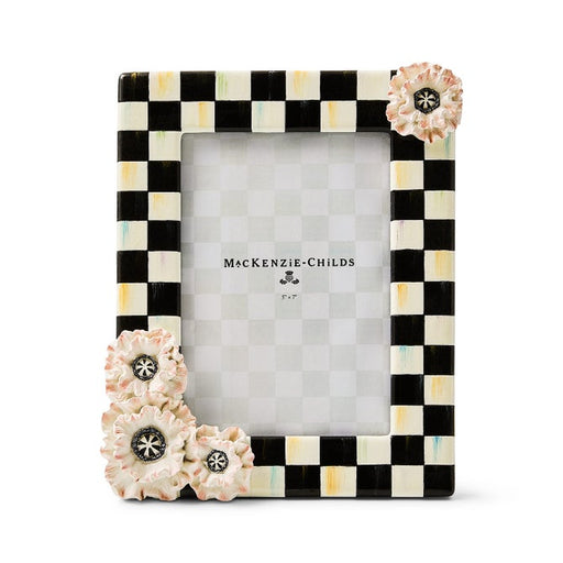 MacKenzie-Childs Picture Frames Blush Poppy 5" x 7" Frame
