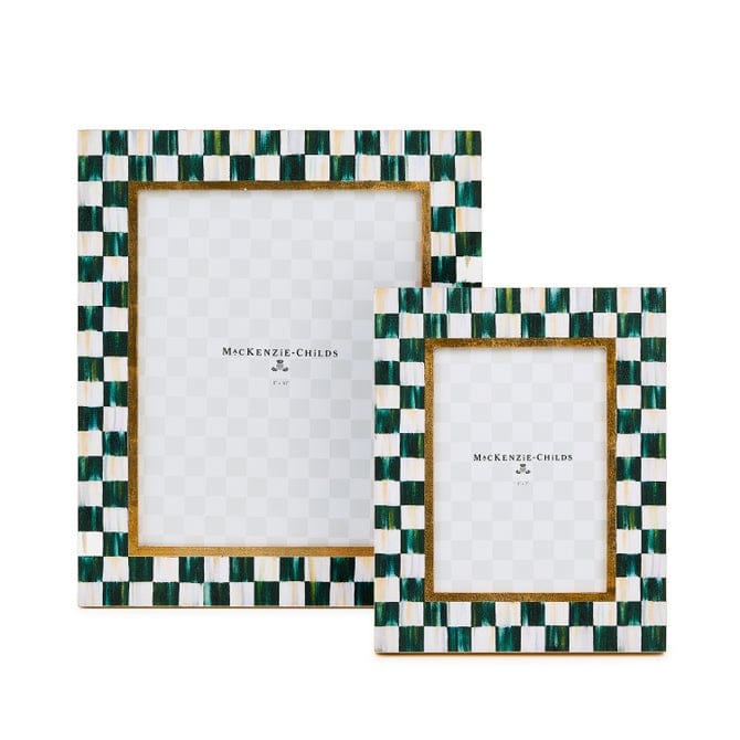 MacKenzie-Childs Picture Frames Courtly Check Lacquer 8" x 10" Frame