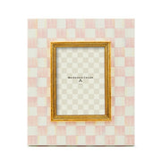 MacKenzie-Childs Picture Frames Rosy Check 5" x 7" Frame