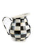 MacKenzie-Childs Pitcher Courtly Check Enamel Pitcher