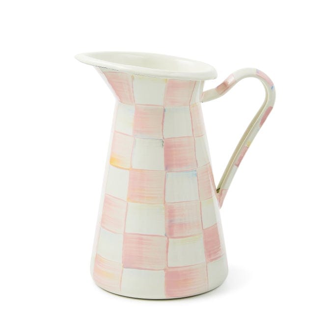 MacKenzie-Childs Pitcher Mackenzie-Childs Rosy Check Medium Practical Pitcher