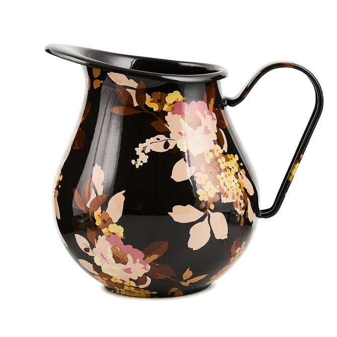 MacKenzie-Childs Pitcher Mackenzie-Childs  Wild Rose Brown Pitcher