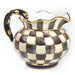 MacKenzie-Childs Pitchers Courtly check Fluted Pitcher........