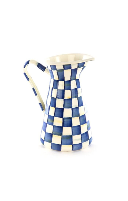 MacKenzie-Childs Pitchers Royal Check Practical Pitcher - Large